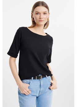Koszulka damska czarna ze sklepu 5.10.15 w kategorii Bluzki damskie - zdjęcie 170641927