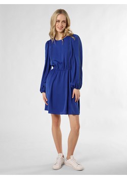 Marie Lund Sukienka damska Kobiety Sztuczne włókno błękit królewski jednolity ze sklepu vangraaf w kategorii Sukienki - zdjęcie 170642517