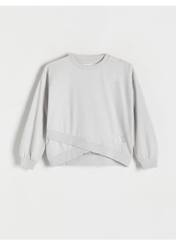Reserved - Koszulka z nadrukiem - jasnoszary ze sklepu Reserved w kategorii Bluzki dziewczęce - zdjęcie 170645259