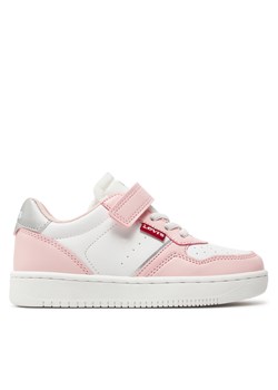 Sneakersy Levi's® VUNI0090S-0077 White Pink ze sklepu eobuwie.pl w kategorii Buty sportowe dziecięce - zdjęcie 170647287