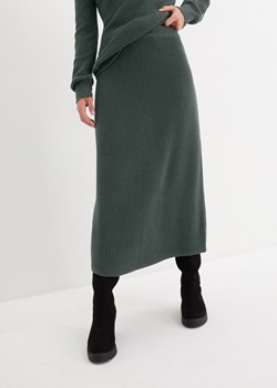 Spódnica dzianinowa, lekko poszerzana ze sklepu bonprix w kategorii Spódnice - zdjęcie 170649299