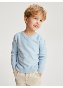 Reserved - Melanżowy sweter - jasnoniebieski ze sklepu Reserved w kategorii Bluzy i swetry - zdjęcie 170651317