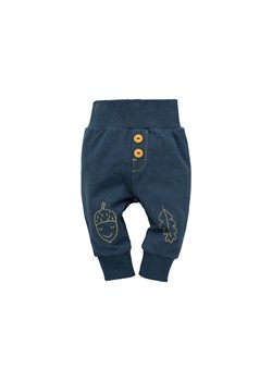 Spodnie dresowe Secret Forest granatowe ze sklepu 5.10.15 w kategorii Spodnie i półśpiochy - zdjęcie 170652067