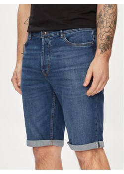 Hugo Szorty jeansowe 634/S 50511307 Niebieski Tapered Fit ze sklepu MODIVO w kategorii Spodenki męskie - zdjęcie 170652347