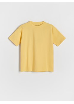 Reserved - Bawełniany t-shirt oversize - pomarańczowy ze sklepu Reserved w kategorii T-shirty chłopięce - zdjęcie 170652998