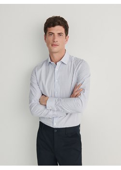 Reserved - Koszula slim fit - niebieski ze sklepu Reserved w kategorii Koszule męskie - zdjęcie 170653018