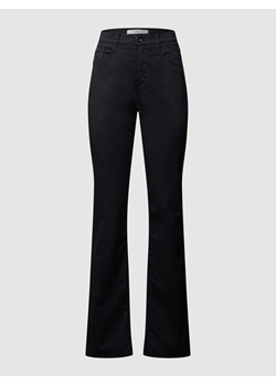 Spodnie o kroju feminine fit z obszyciem ozdobnymi kamieniami ze sklepu Peek&Cloppenburg  w kategorii Spodnie damskie - zdjęcie 170654509