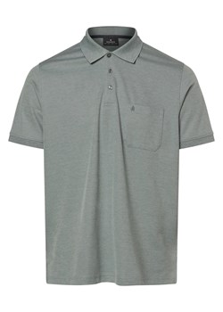 Ragman Męska koszulka polo Mężczyźni trzcinowy marmurkowy ze sklepu vangraaf w kategorii T-shirty męskie - zdjęcie 170654959