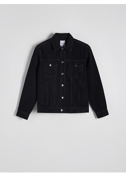 Reserved - Jeansowa katana - czarny ze sklepu Reserved w kategorii Kurtki męskie - zdjęcie 170655279