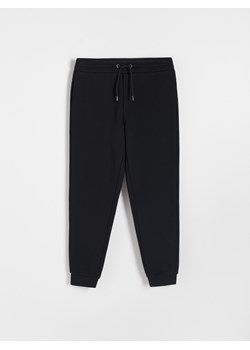 Reserved - Spodnie dresowe regular fit - czarny ze sklepu Reserved w kategorii Spodnie męskie - zdjęcie 170655297
