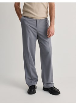 Reserved - Spodnie wide leg - ciemnoszary ze sklepu Reserved w kategorii Spodnie męskie - zdjęcie 170655487