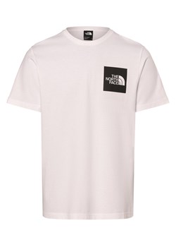 The North Face Koszulka męska Mężczyźni Bawełna biały jednolity ze sklepu vangraaf w kategorii T-shirty męskie - zdjęcie 170658209