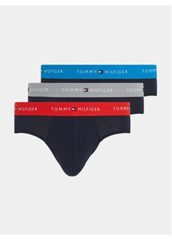 Tommy Hilfiger Komplet 3 par slipów UM0UM02904 Granatowy ze sklepu MODIVO w kategorii Majtki męskie - zdjęcie 170659749