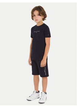Tommy Hilfiger Komplet t-shirt i spodenki Essential KB0KB08829 M Granatowy Regular Fit ze sklepu MODIVO w kategorii Komplety chłopięce - zdjęcie 170663709
