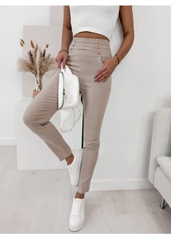 spodnie conia beżowe xl/xxl ze sklepu UBRA w kategorii Spodnie damskie - zdjęcie 170664415