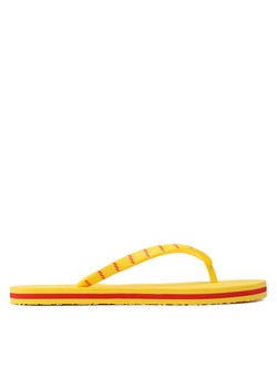 Japonki Tommy Hilfiger Essential Beach Sandal FW0FW07141 Żółty ze sklepu eobuwie.pl w kategorii Klapki damskie - zdjęcie 170665588