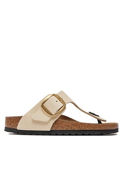 Japonki Birkenstock Gizeh 1026605 Écru ze sklepu eobuwie.pl w kategorii Klapki damskie - zdjęcie 170665718