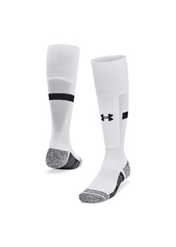 Skarpetki piłkarskie uniseks Under Armour UA Magnetico Pocket 1pk OTC - białe ze sklepu Sportstylestory.com w kategorii Skarpetki damskie - zdjęcie 170666165