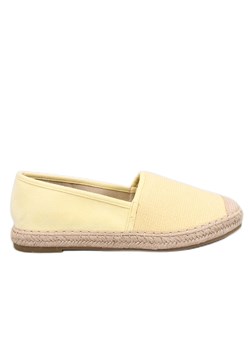 Espadryle damskie płócienne Haydon Yellow żółte ze sklepu ButyModne.pl w kategorii Espadryle damskie - zdjęcie 170666317