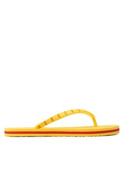 Tommy Hilfiger Japonki Essential Beach Sandal FW0FW07141 Żółty ze sklepu MODIVO w kategorii Klapki damskie - zdjęcie 170666997