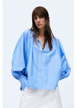 H & M - Bluzka z baloniastym rękawem - Niebieski ze sklepu H&M w kategorii Bluzki damskie - zdjęcie 170667178