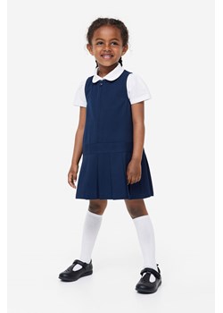H & M - Sukienka szkolna 2-pak - Niebieski ze sklepu H&M w kategorii Sukienki dziewczęce - zdjęcie 170667228