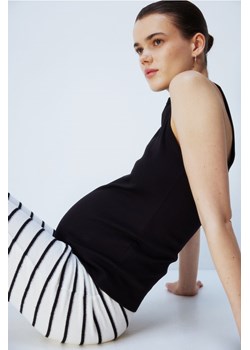 H & M - MAMA Koszulka w prążki - Czarny ze sklepu H&M w kategorii Bluzki ciążowe - zdjęcie 170667276