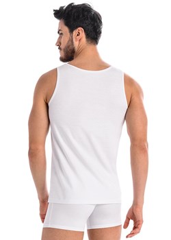 Biały podkoszulek męski tank top Eli 1301, Kolor biały, Rozmiar 3XL, Teyli ze sklepu Primodo w kategorii Podkoszulki męskie - zdjęcie 170681708