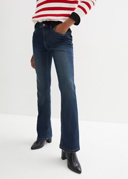 Dżinsy ze stretchem Bootcut, mid waist ze sklepu bonprix w kategorii Jeansy damskie - zdjęcie 170682915