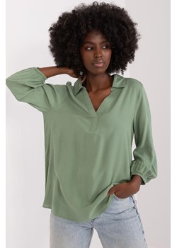 Koszulowa bluzka z kołnierzykiem ze sklepu 5.10.15 w kategorii Bluzki damskie - zdjęcie 170683205