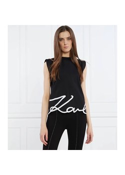 Karl Lagerfeld Top | Regular Fit ze sklepu Gomez Fashion Store w kategorii Bluzki damskie - zdjęcie 170683397