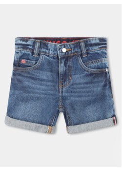 Hugo Szorty jeansowe G00041 S Granatowy Regular Fit ze sklepu MODIVO w kategorii Spodenki chłopięce - zdjęcie 170684869