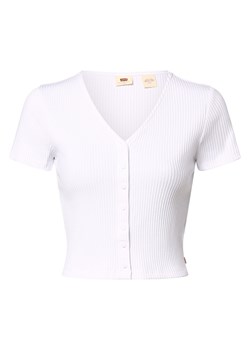 Levi's Koszulka damska Kobiety Bawełna biały jednolity ze sklepu vangraaf w kategorii Bluzki damskie - zdjęcie 170685358