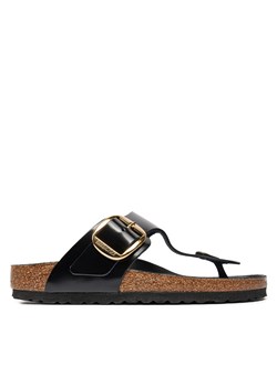 Japonki Birkenstock Gizeh 1021469 High-Shine Black ze sklepu eobuwie.pl w kategorii Klapki damskie - zdjęcie 170685619