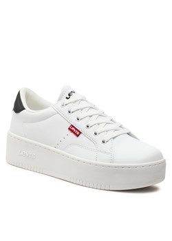 Sneakersy Levi's® VUNB0011S-0062 White Black ze sklepu eobuwie.pl w kategorii Buty sportowe dziecięce - zdjęcie 170685998