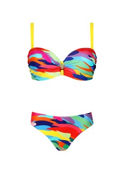 Strój kąpielowy dwuczęściowy wielokolorowy bikini - Caribbean 9 - S730 ze sklepu Self Collection w kategorii Stroje kąpielowe - zdjęcie 170686398