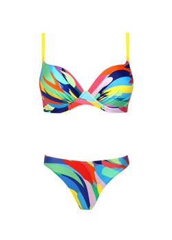 Strój kąpielowy dwuczęściowy wielokolorowy bikini - Caribbean 6 - S993 ze sklepu Self Collection w kategorii Stroje kąpielowe - zdjęcie 170686429