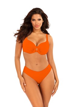 Strój kąpielowy dwuczęściowy pomarańczowy- New Trends 11 - S993 ze sklepu Self Collection w kategorii Stroje kąpielowe - zdjęcie 170686487