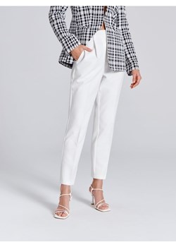 Sinsay - Spodnie cygaretki - biały ze sklepu Sinsay w kategorii Spodnie damskie - zdjęcie 170688115
