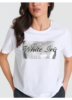Sinsay - Koszulka z nadrukiem - biały ze sklepu Sinsay w kategorii Bluzki damskie - zdjęcie 170688146