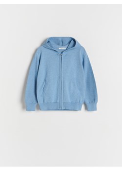 Reserved - Sweter z kapturem - niebieski ze sklepu Reserved w kategorii Bluzy i swetry - zdjęcie 170694838