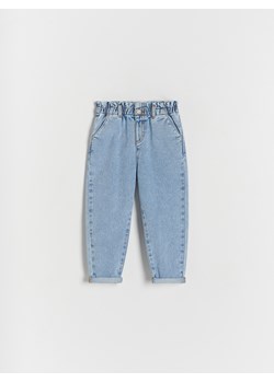 Reserved - Classic denim baggy - niebieski ze sklepu Reserved w kategorii Spodnie i półśpiochy - zdjęcie 170694995