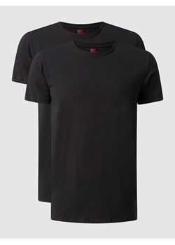 T-shirt z detalem z logo w zestawie 2 szt. ze sklepu Peek&Cloppenburg  w kategorii T-shirty męskie - zdjęcie 170695337
