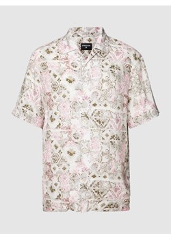 Koszula casualowa z wiskozy ze wzorem na całej powierzchni model ‘Cliro’ ze sklepu Peek&Cloppenburg  w kategorii Koszule męskie - zdjęcie 170695359