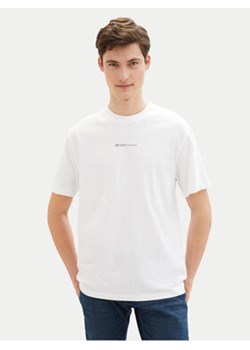 Tom Tailor Denim T-Shirt 1040880 Biały Relaxed Fit ze sklepu MODIVO w kategorii T-shirty męskie - zdjęcie 170696649