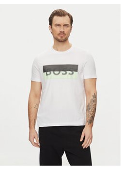 Boss T-Shirt 50512998 Biały Regular Fit ze sklepu MODIVO w kategorii T-shirty męskie - zdjęcie 170696655