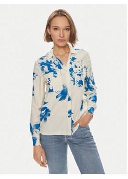 Calvin Klein Koszula K20K207019 Biały Regular Fit ze sklepu MODIVO w kategorii Koszule damskie - zdjęcie 170696925