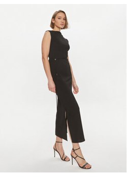 Calvin Klein Sukienka letnia Crinkled K20K206545 Czarny Regular Fit ze sklepu MODIVO w kategorii Sukienki - zdjęcie 170697035