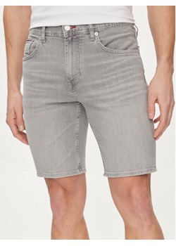 Tommy Hilfiger Szorty jeansowe Brooklyn MW0MW35177 Szary Straight Fit ze sklepu MODIVO w kategorii Spodenki męskie - zdjęcie 170697075