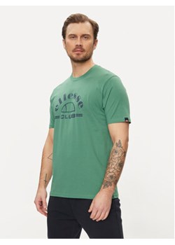 Ellesse T-Shirt Club SHV20259 Zielony Regular Fit ze sklepu MODIVO w kategorii T-shirty męskie - zdjęcie 170697137